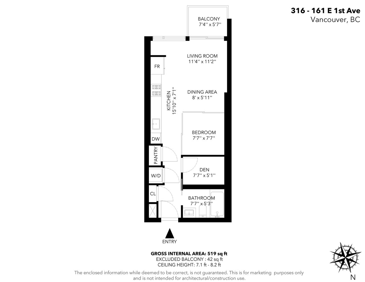 316-161 E 1st Avenue, Vancouver