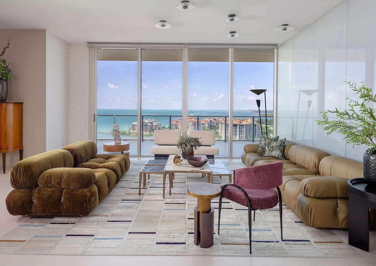 Apogee South Beach condominium at 800 South Pointe Drive in Miami Beach.