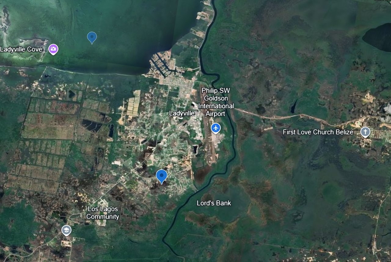 Vacant Residential Lot | Lords Bank, Belize District | Old Well Area Lot Size: 80' x 100' (8,000 sq ft) | 20 Ft Above Sea Level | Clear Title Asking Price: USD $14,000 | BZD $28,000