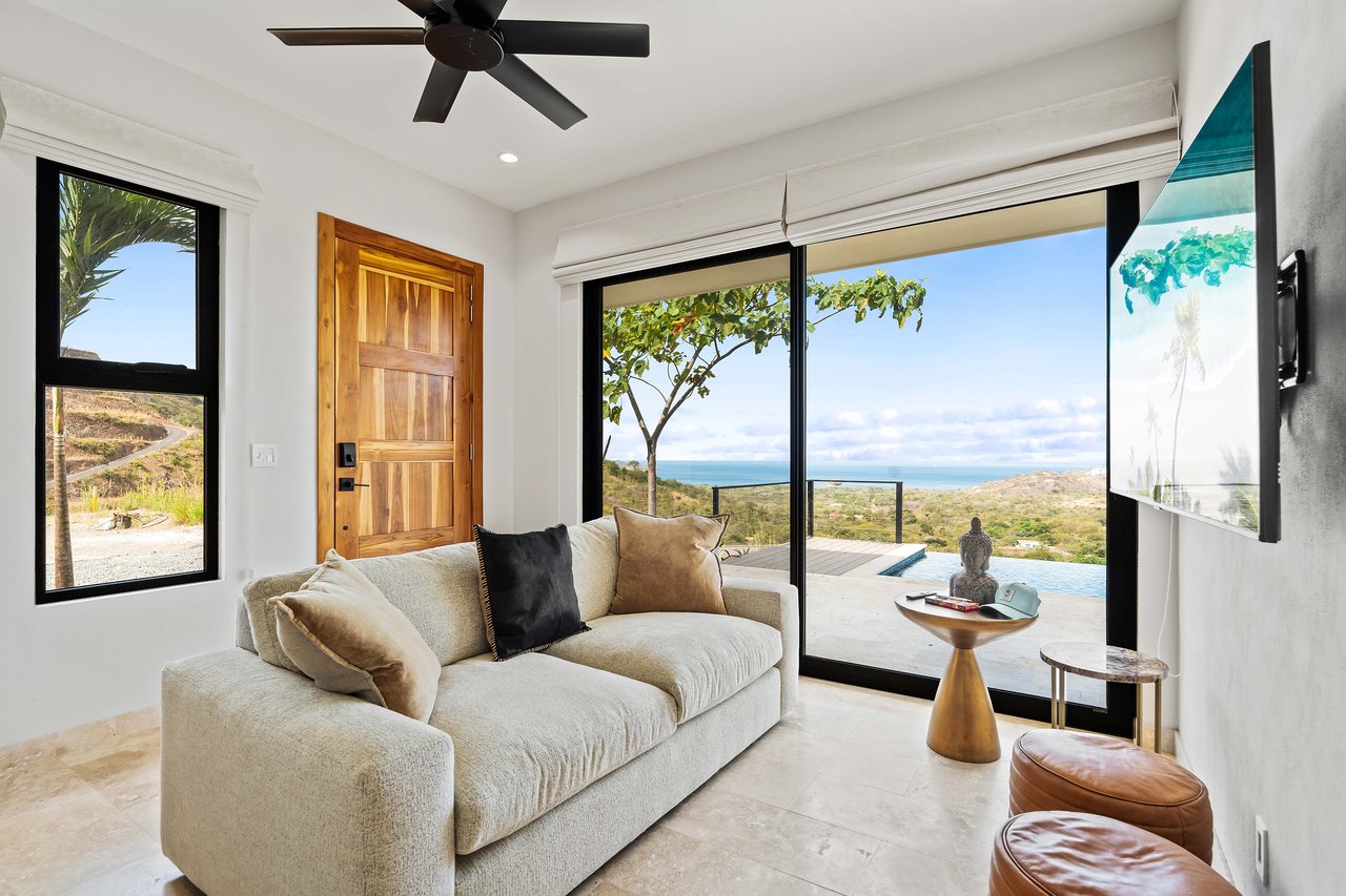 Casita Dorado | 2 Bedroom Ocean View Home with Large Lot in Playa Flamingo Costa Rica