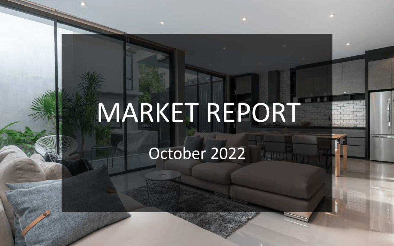 October 2022 Real Estate and Mortgage Report