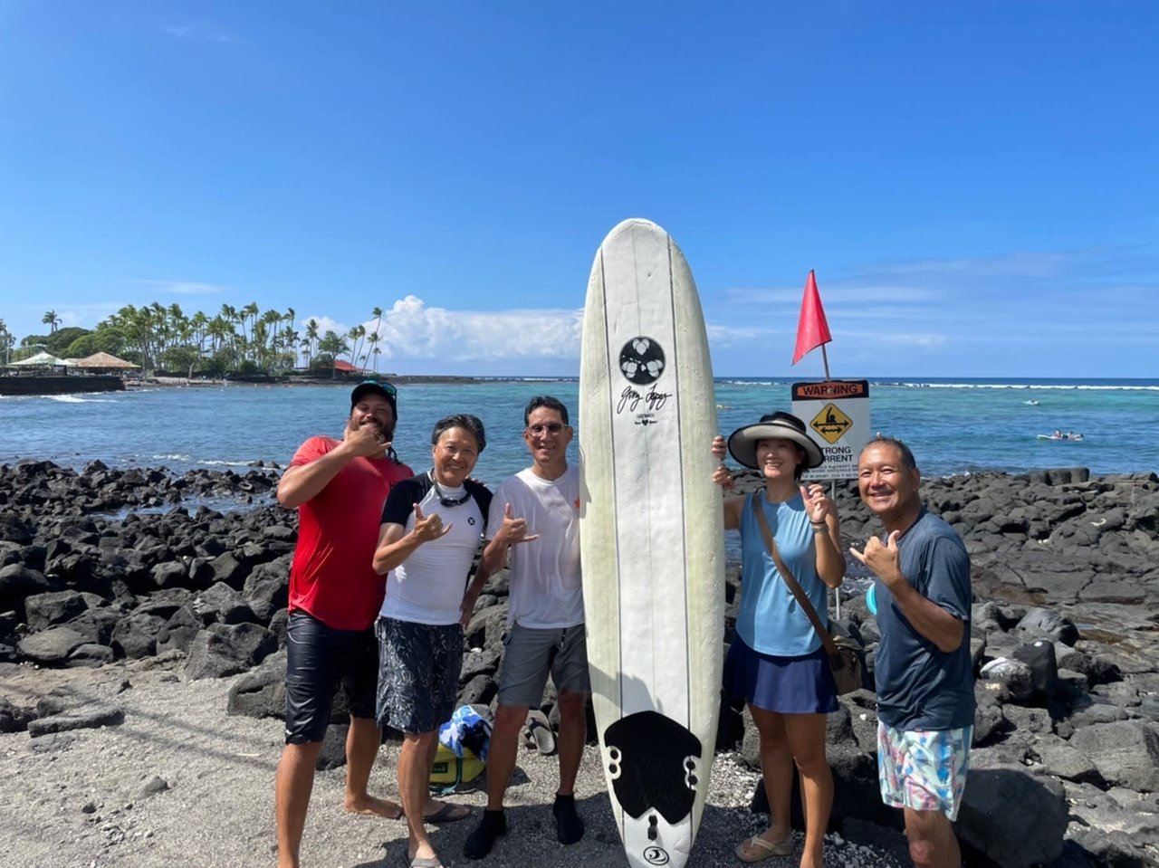 Surfing At Kahaluu Beach