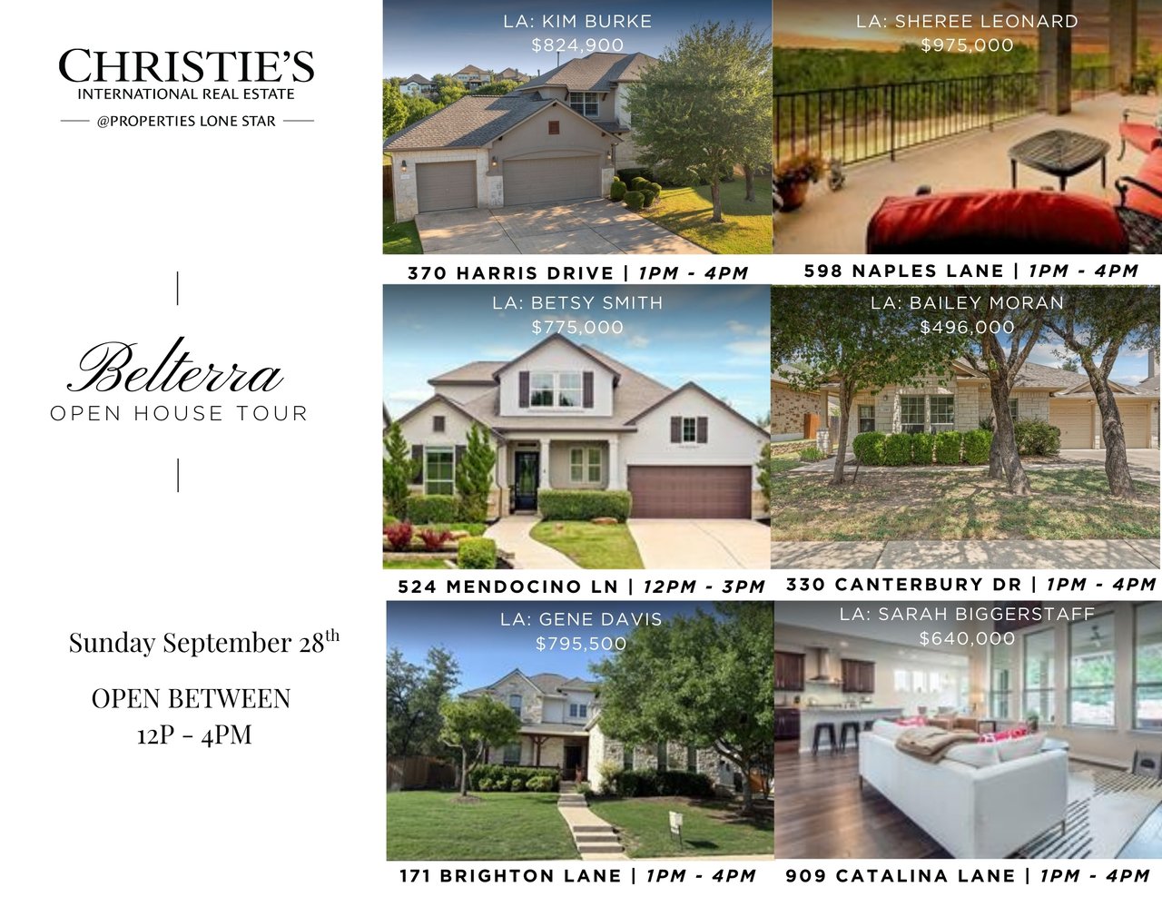 Belterra Community Wide Open House