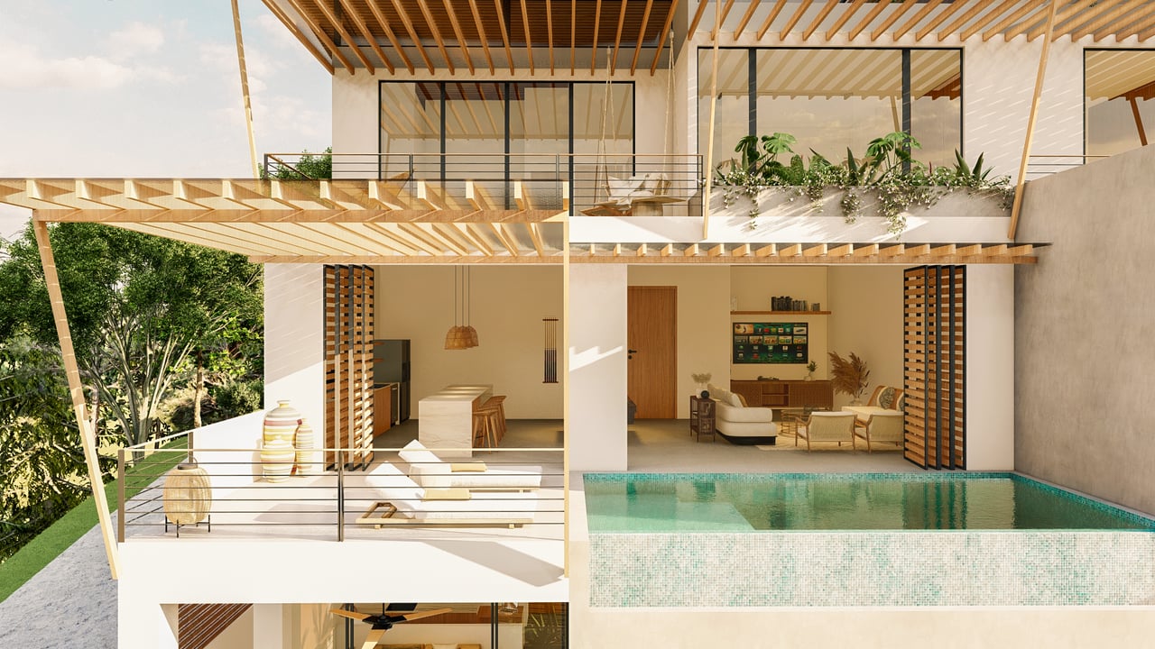 Villa Terraza Lot | Ocean View Opportunity in Tamarindo with Water and Power Already in Place
