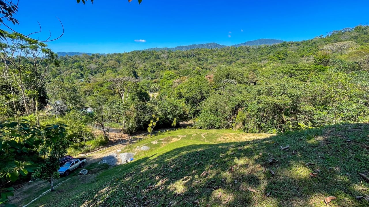 1.3-Acre Mountain View Land with 3 Building Sites in Uvita