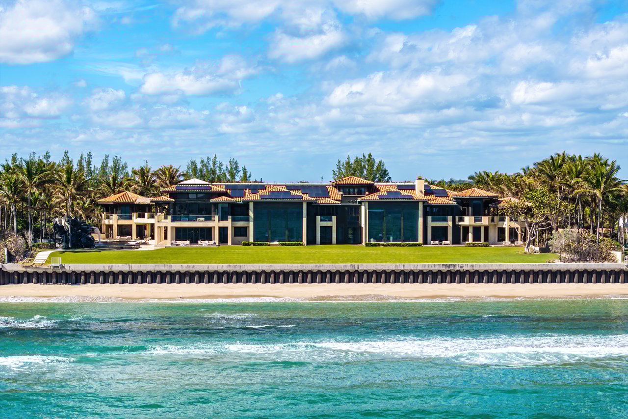 One of The Largest Oceanfront Estates in Florida | 1370 S Ocean Blvd, Manalapan, FL
