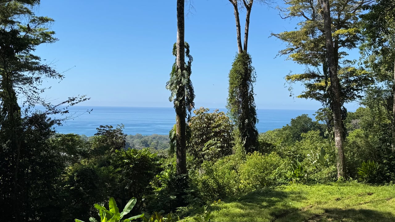 Two Ocean View Lots in Uvita – Easy Access and Large Building Sites
