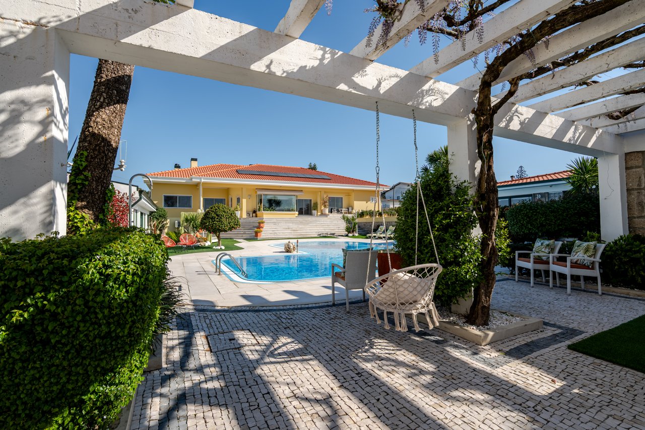 Exceptional Renovated Estate with 4 Residences, Pool & Orchard Near Porto