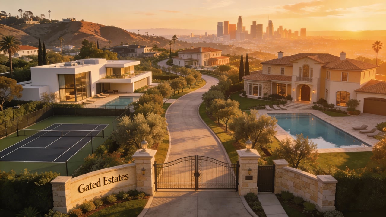 Top 10 Ultra-Luxury Gated Communities in Los Angeles 2026 cover