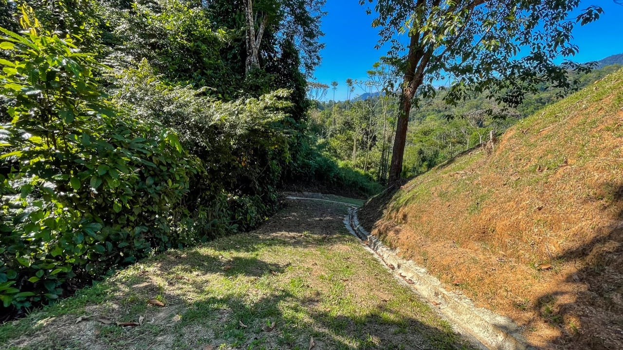 1.3-Acre Mountain View Land with 3 Building Sites in Uvita