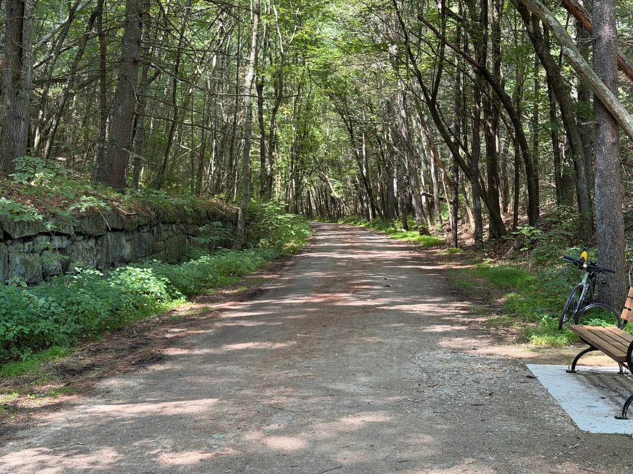 Southern New England Trunkline Trail in Bellingham, MA