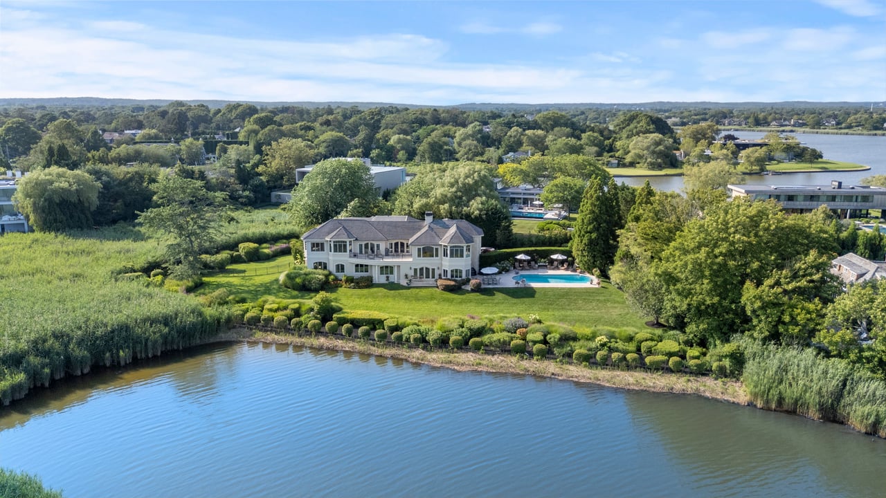 Ondine: An Extraordinary Mecox Bay Waterfront Estate
