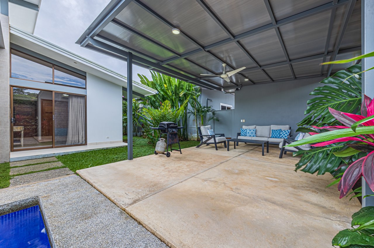 Uvita Home in Jardines del Sol with Private Pool and Dual Suites