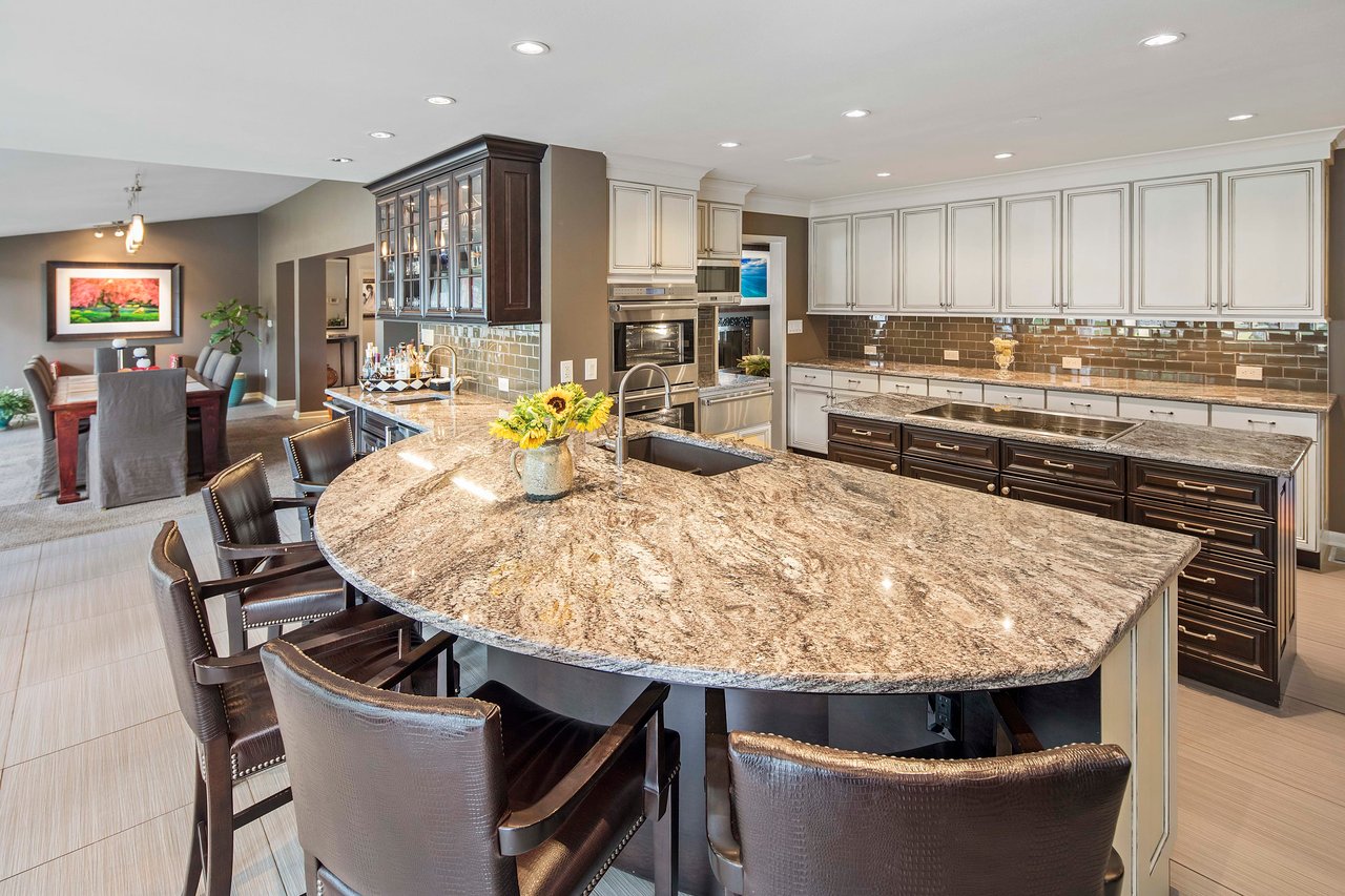 A Special Retreat on a Prized One Acre Lot With Pool and Tennis Court