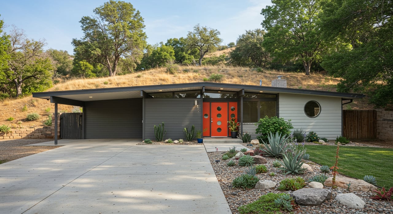 Mid-century Modern Laurel Canyon Home for Sale $2,395,000