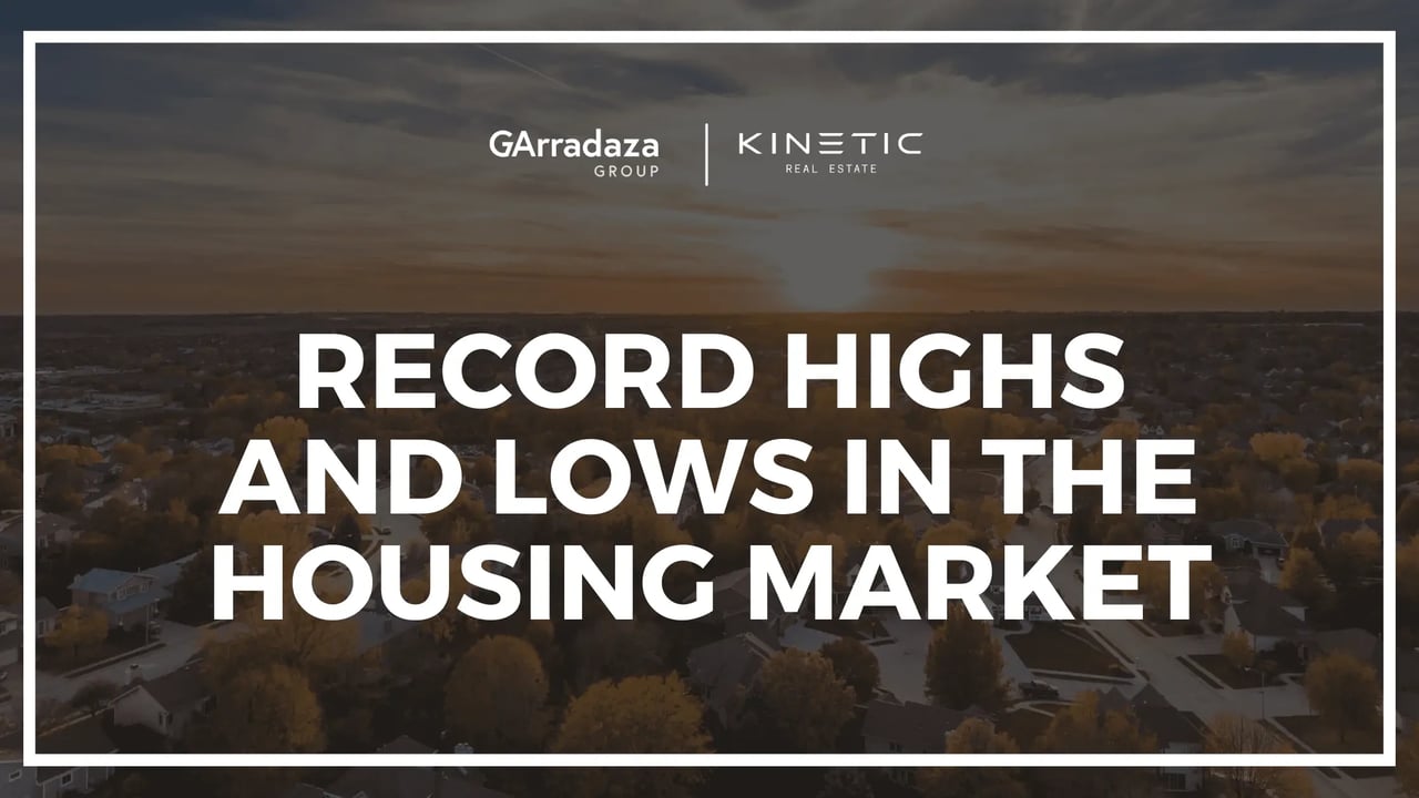 Record Highs and Lows in the Housing Market