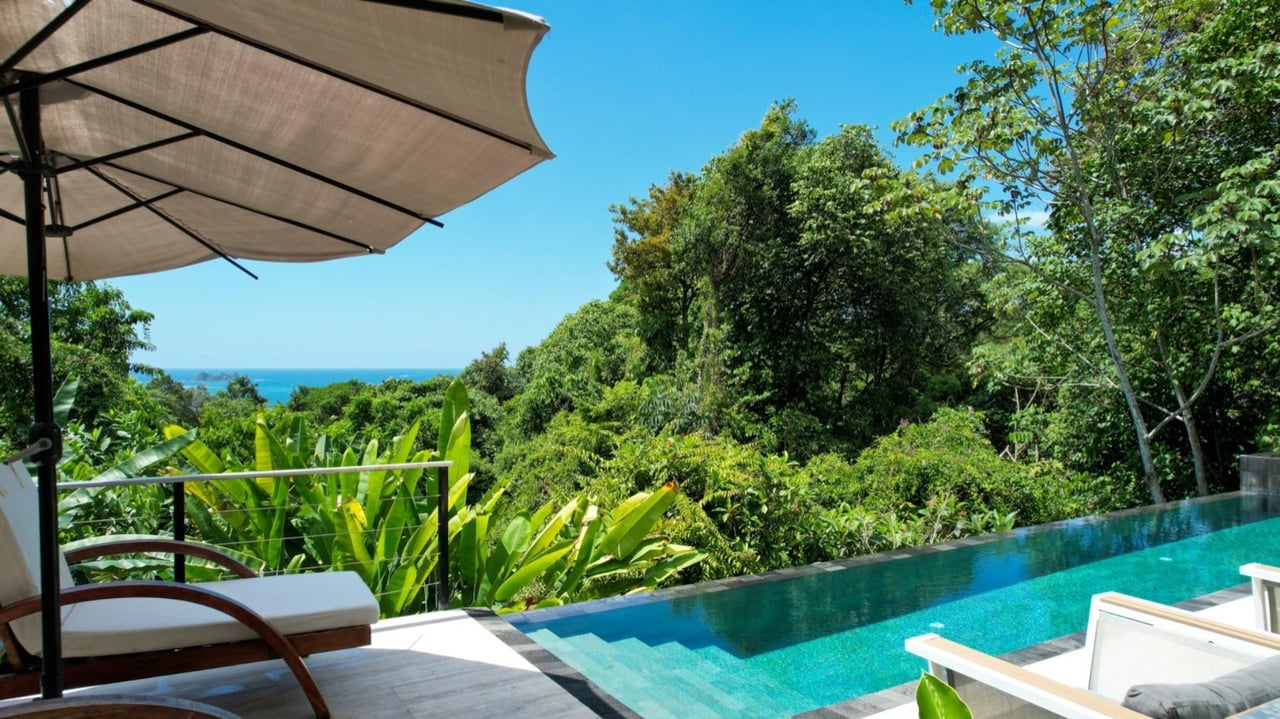 Balinese Style Oceanview Villa, Uvita, Puntarenas
