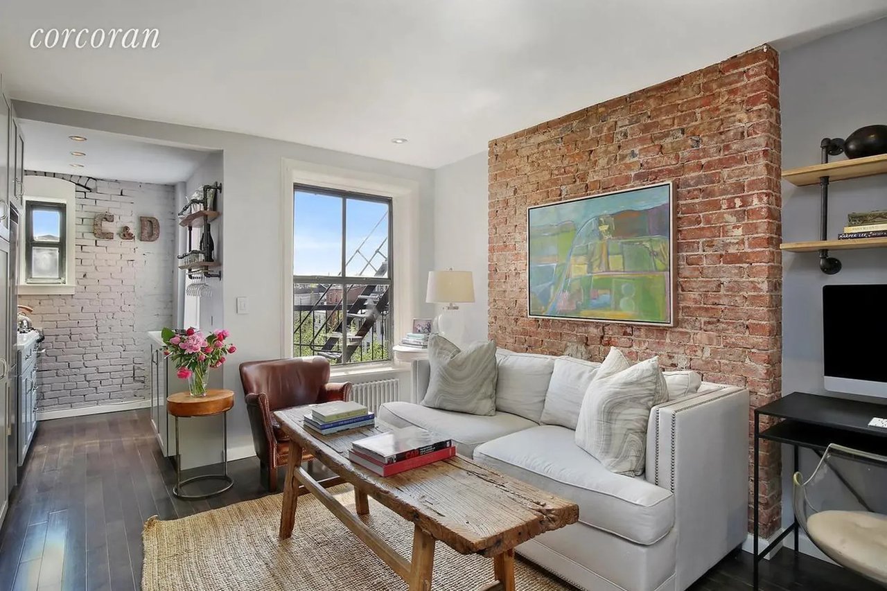 Rustic-chic Cobble Hill condo with East River views wants $500K