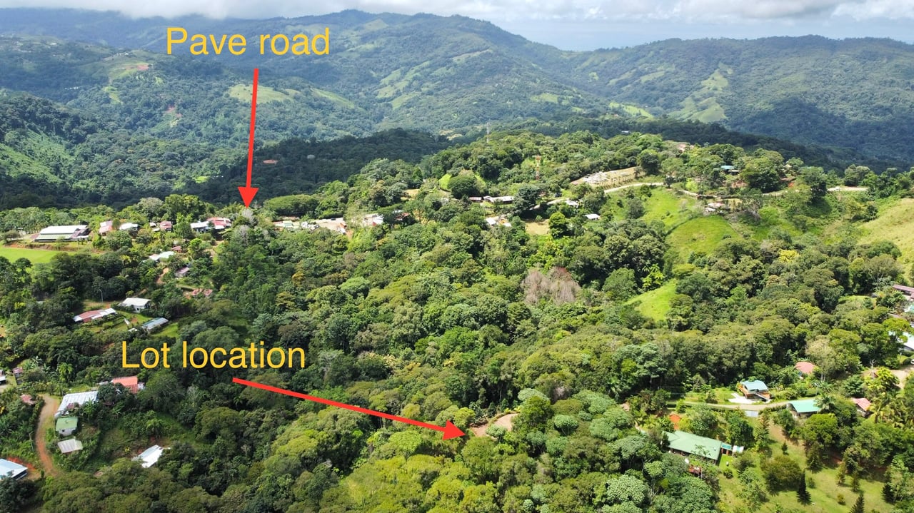 Half Acre Lot in Platanillo, Minutes to the beach of Dominical