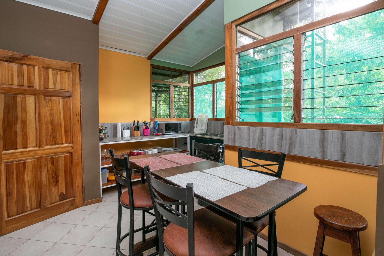 Jungle Retreat with 4 Turn-Key Vacation Rentals for Sale in Quepos