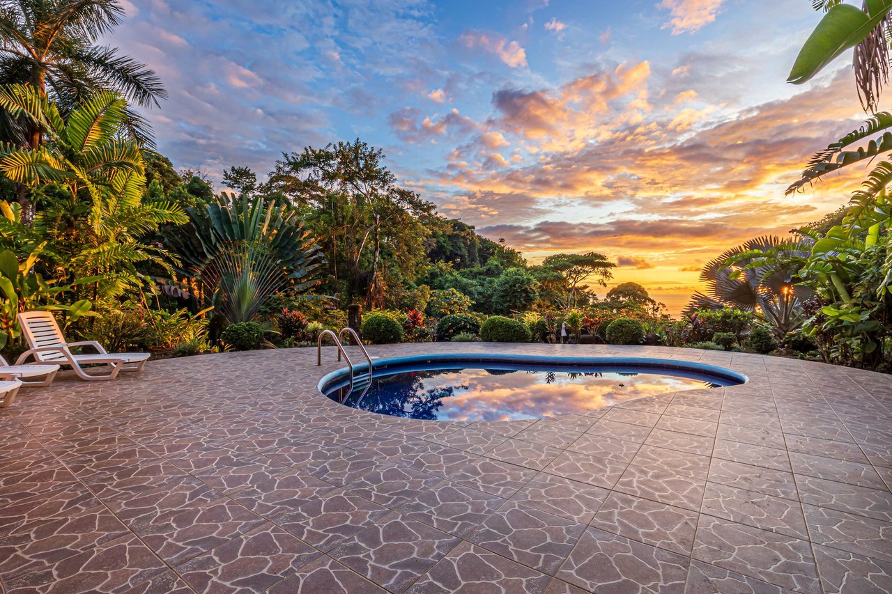 Ocean View Home on 5 acres with Stream