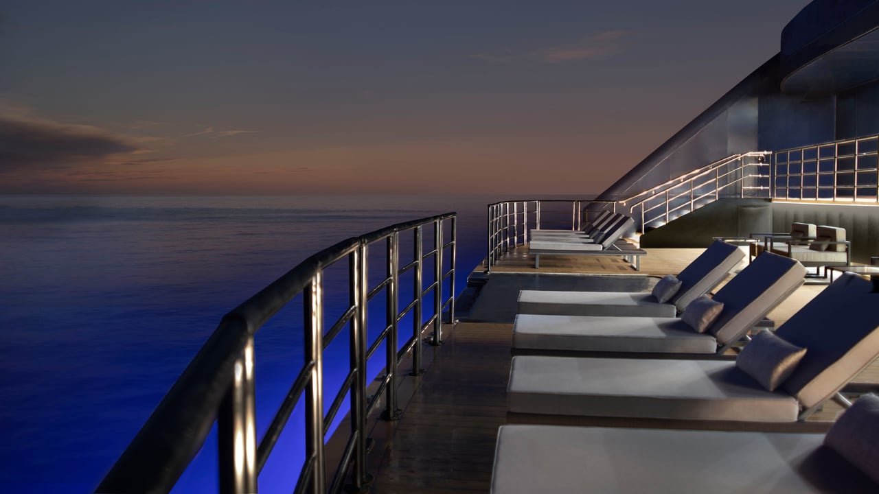 THE RITZ-CARLTON'S LUXURY SUPERYACHT HAS SET SAIL