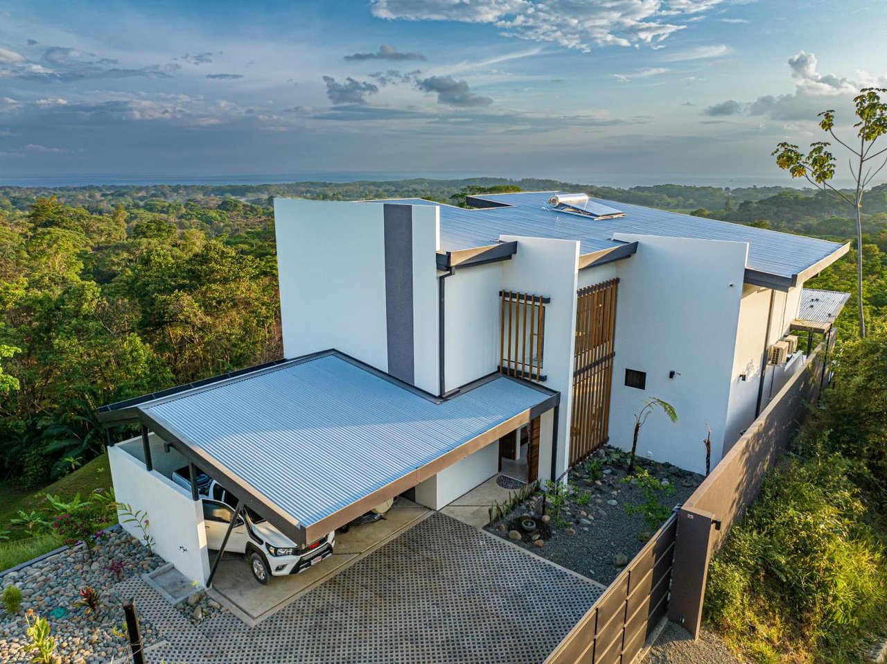 Outstanding Sunset Ocean Views Brand New Modern Gem with Guest House