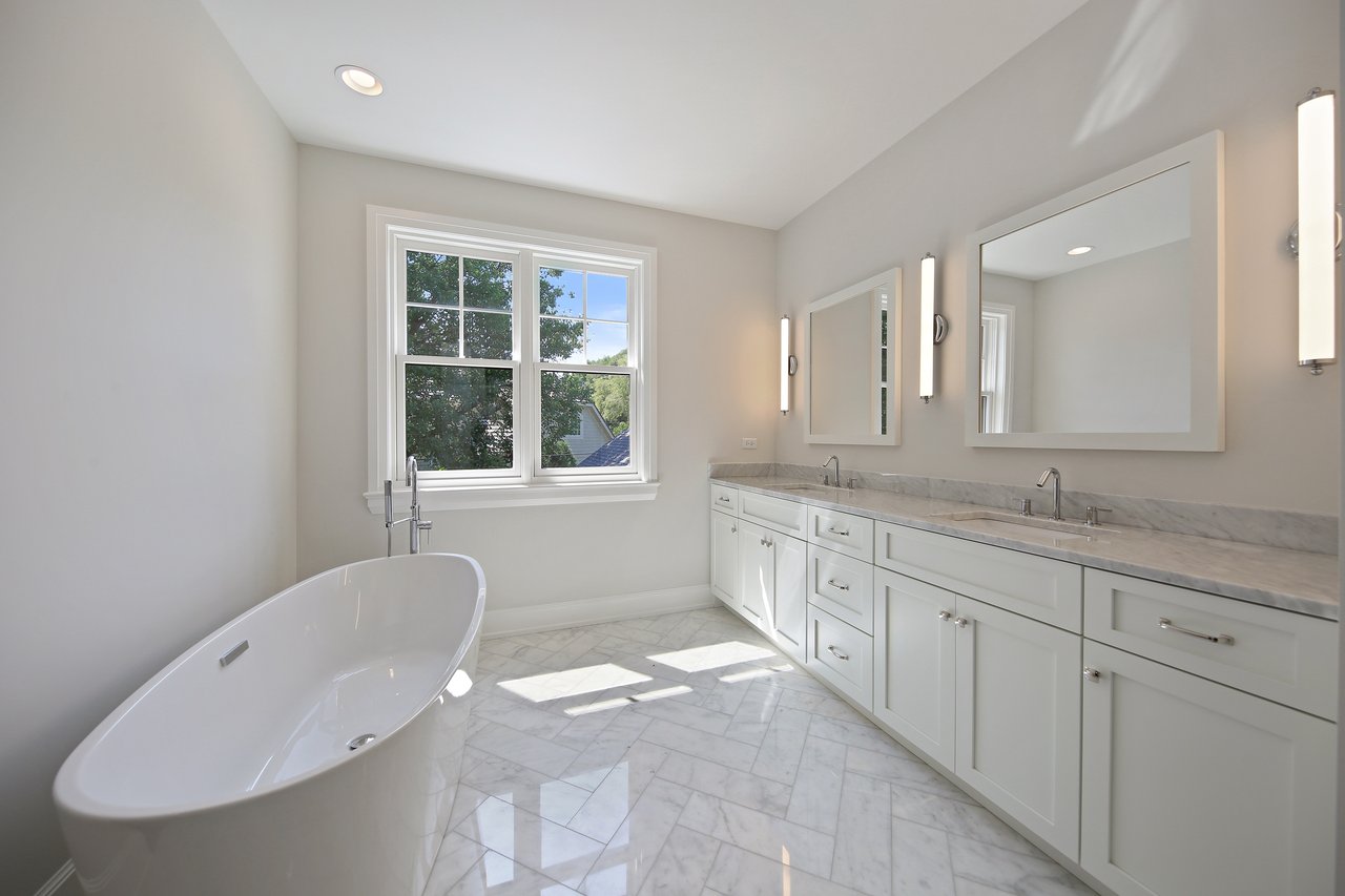 Dressed In The Finest Materials, This New Construction Home By One Of Hinsdale’s Most Reputable Builders