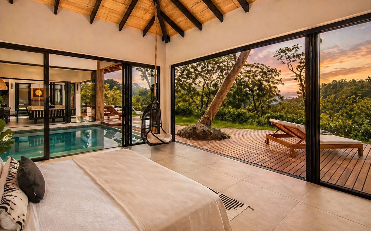 Balinese Tropical Ocean Villa, Santa Teresa, Puntarenas