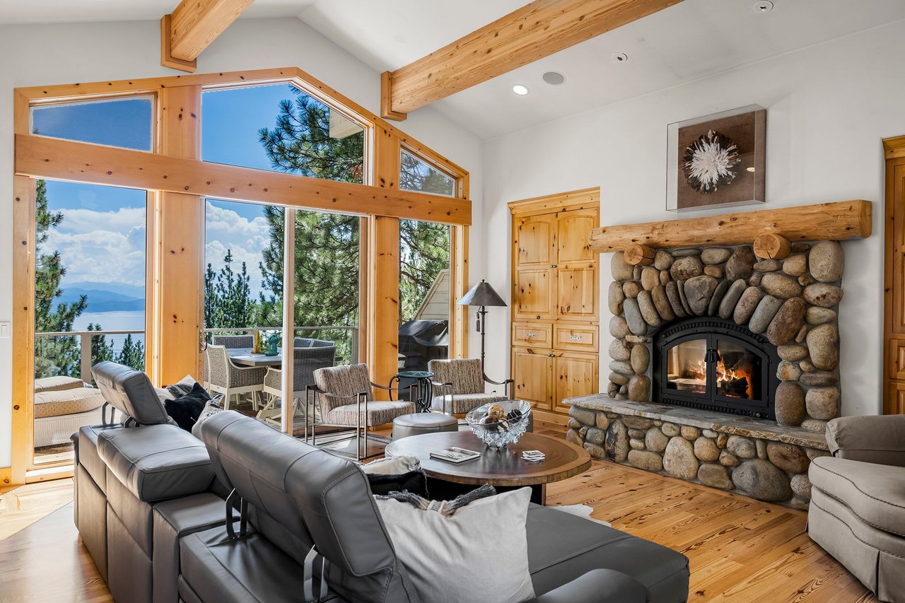 Custom Incline Village Stunner with Lake Tahoe View 