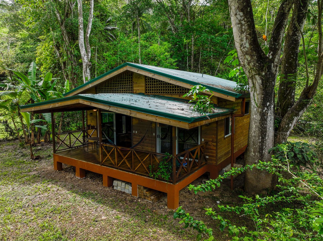 BARU RIVERFRONT HOME CLOSE TO THE BEACH IN DOMINICAL COSTA RICA