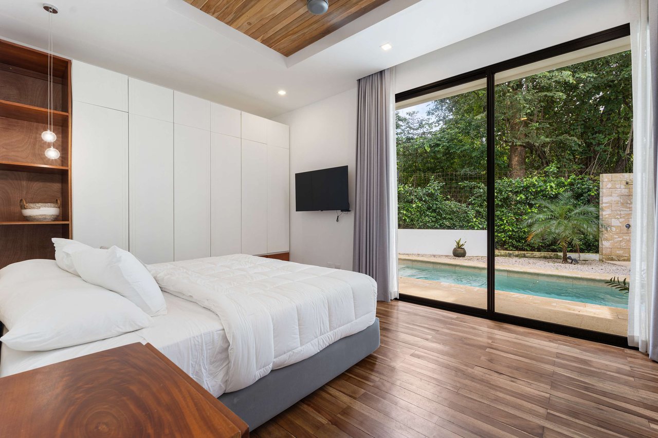 Welcome to Casa Kalyla | This well-designed home is just a 2-minute drive from the surf break at Playa Grande and is the house you have been looking for!