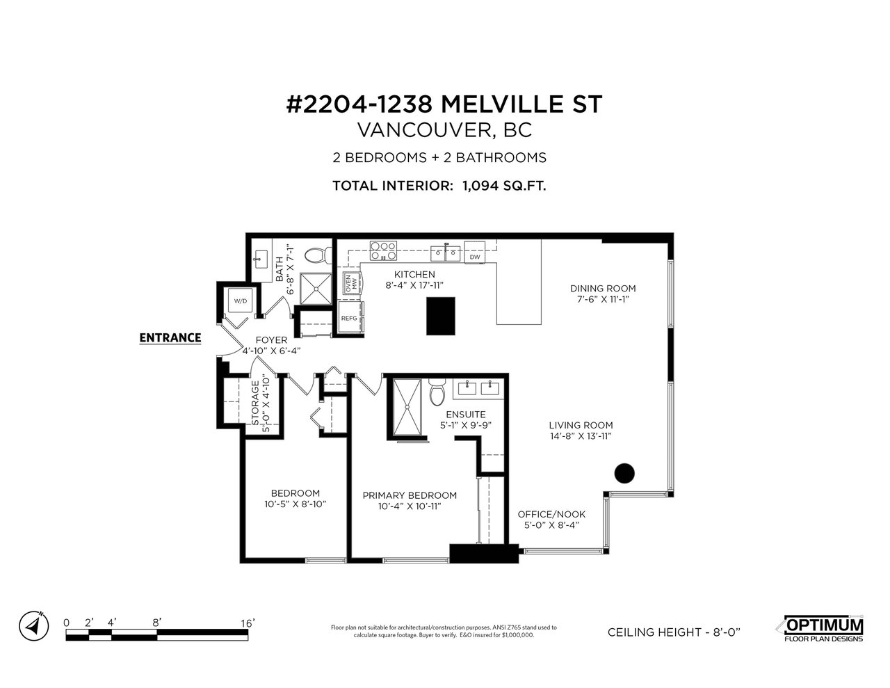 2204-1238 Melville Street, Vancouver