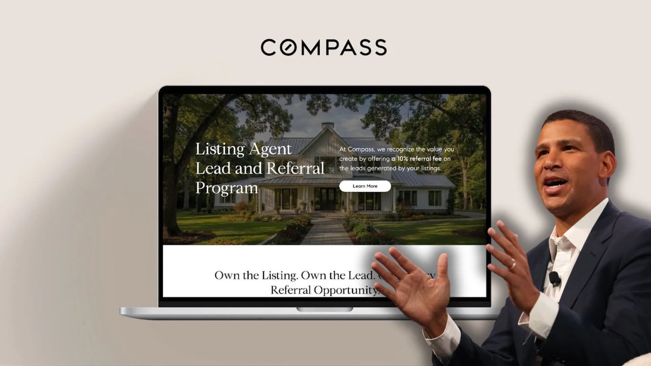 Compass rewards listing agents with new lead and referral program