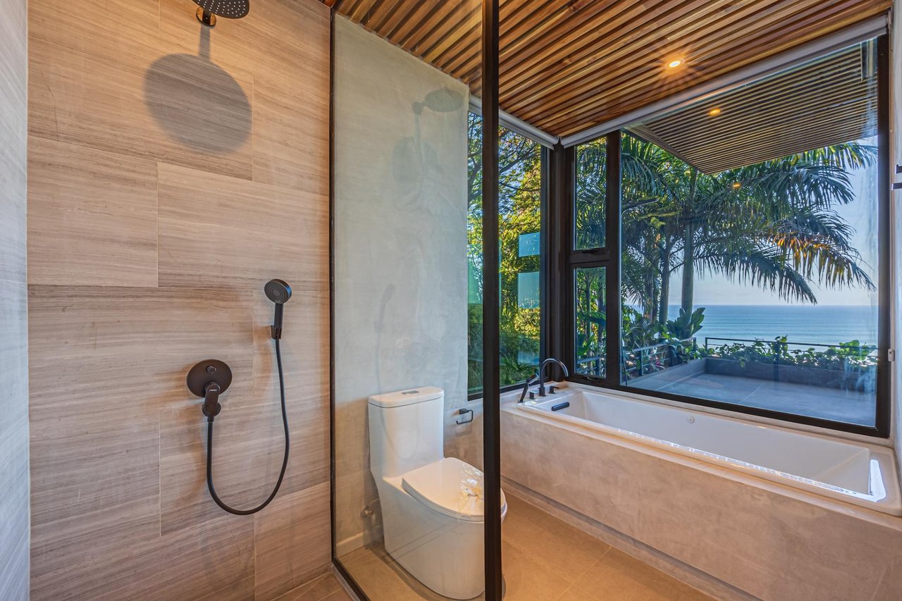 Designer Tropical Ocean View Home, Dominical, Puntarenas