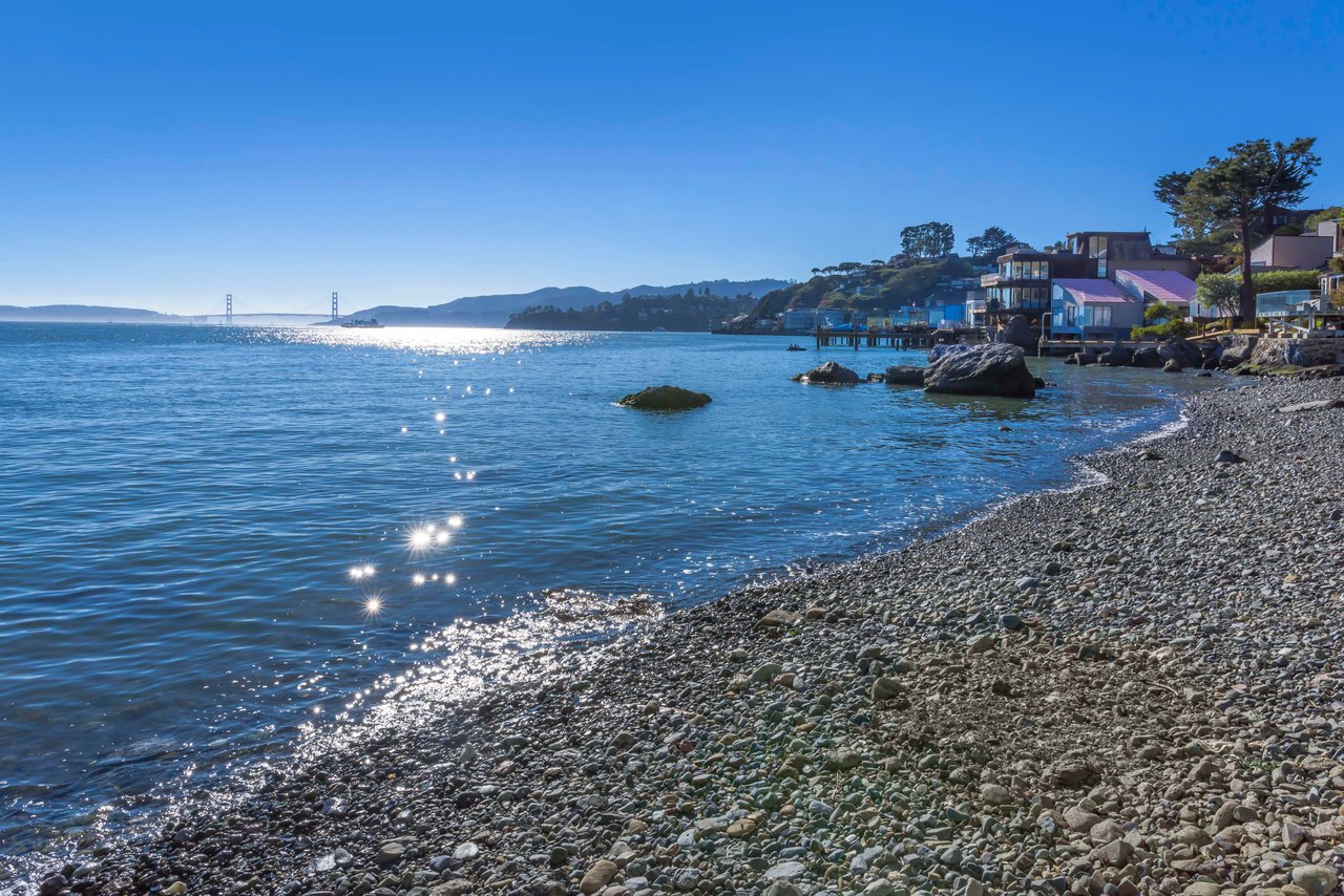 Private Beach 'Jewel' with Golden Gate Bridge Views- Represented Buyer