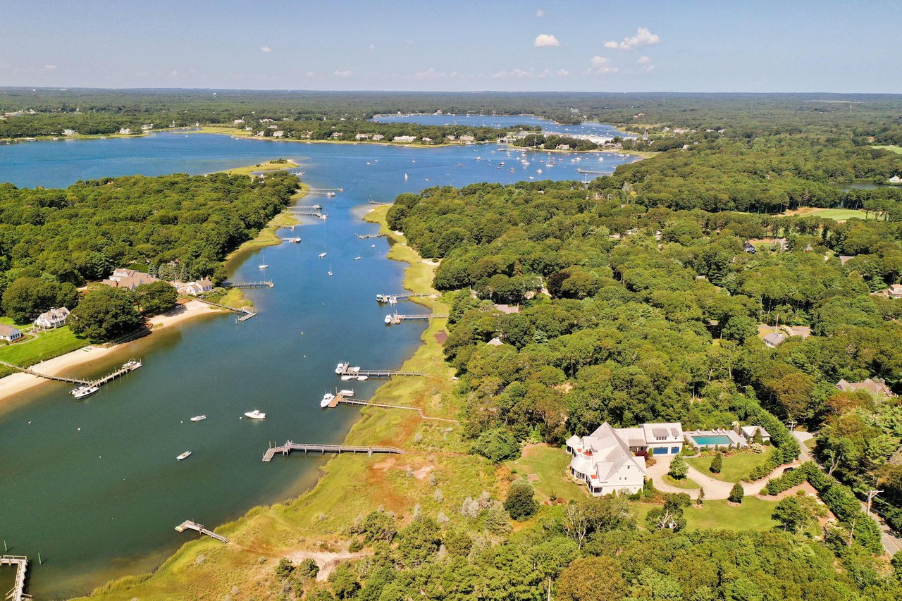 Osterville Waterfront with Private Dock