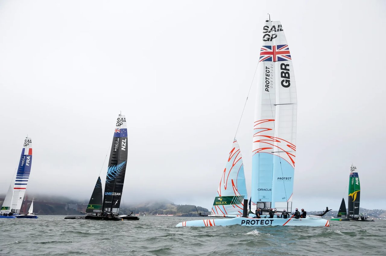 SailGP in San Francisco Bay