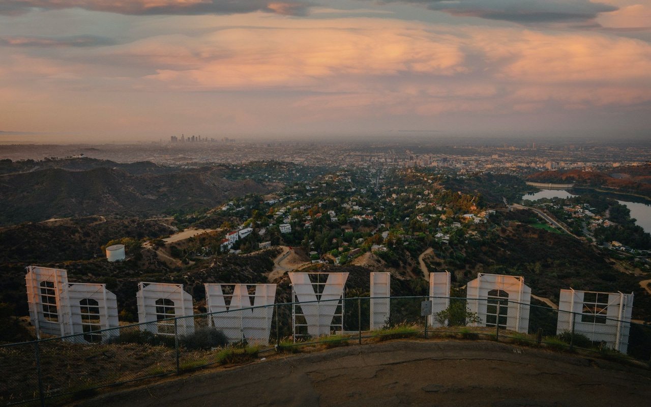 Hollywood Hills, the picturesque hillside neighborhood centrally located within Los Angeles.