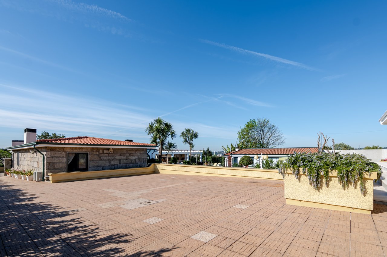 Exceptional Renovated Estate with 4 Residences, Pool & Orchard Near Porto