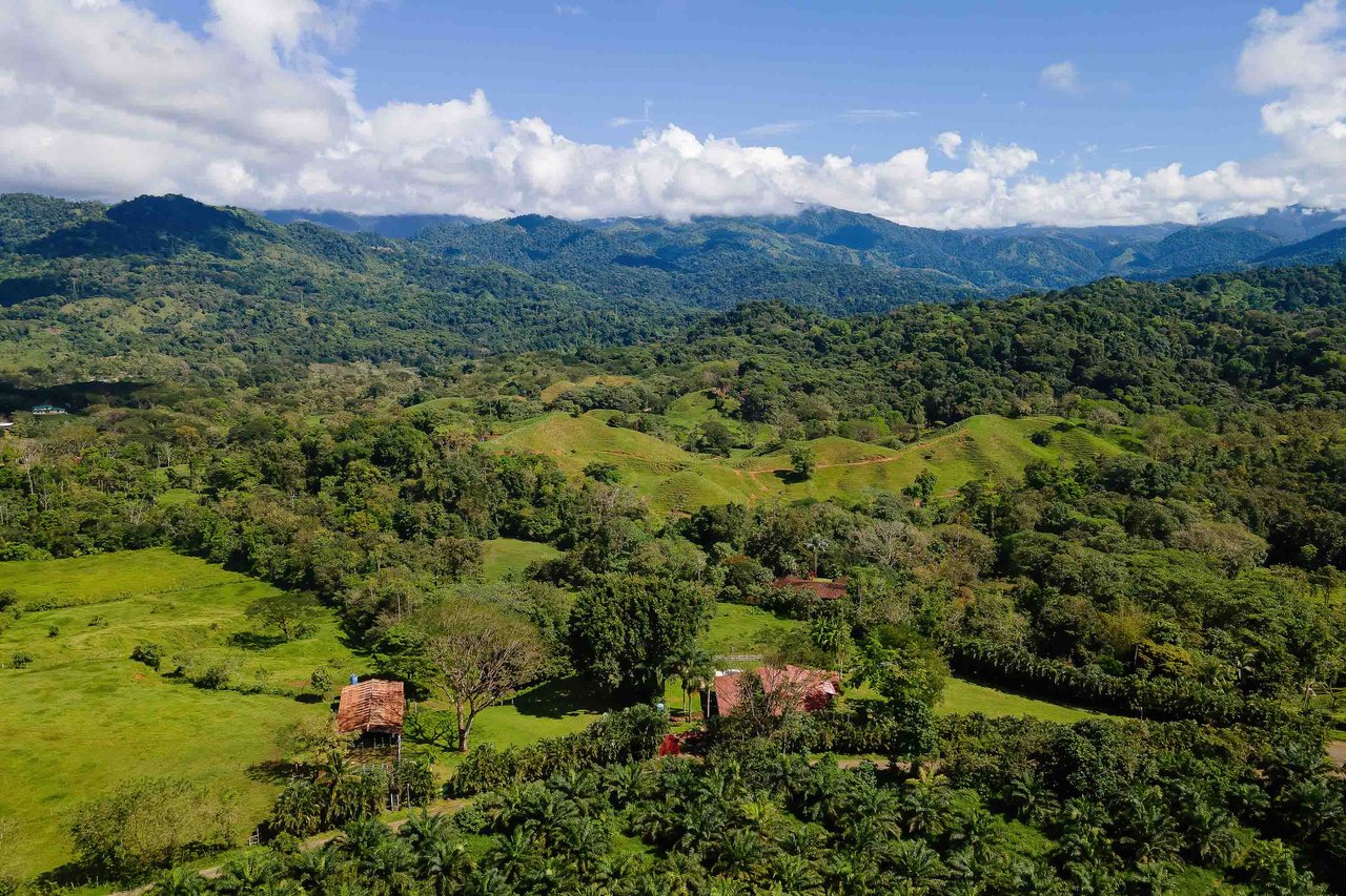 Nearly 50 Acres of Natural Beauty Amazing Mountain Views Luxury Nature Estate in Naranjito, Quepos