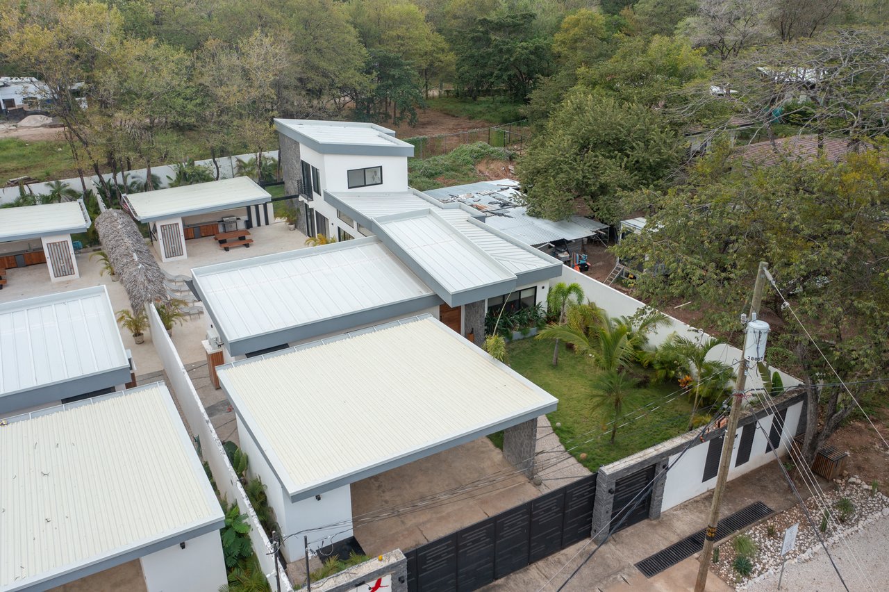 Casa Guacamaya Roja Lot B20 | Elegant 4-Bedroom Home with Pool & Outdoor Kitchen, Steps from Playa Grande Beach, Costa Rica