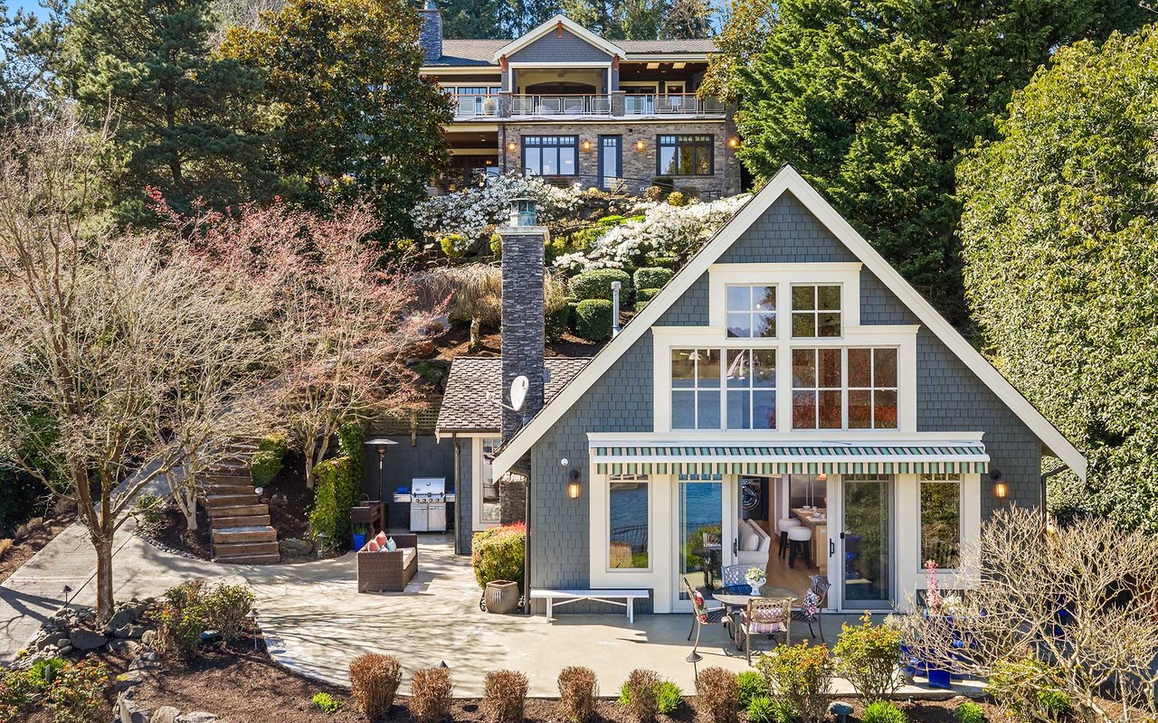 Modern Craftsman Waterfront on Mercer Island
