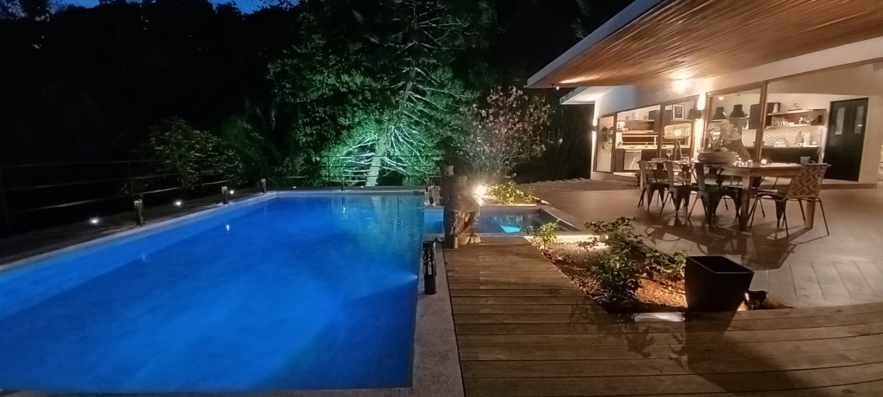 Five Star Private Rainforest Estate on Acreage with Creek