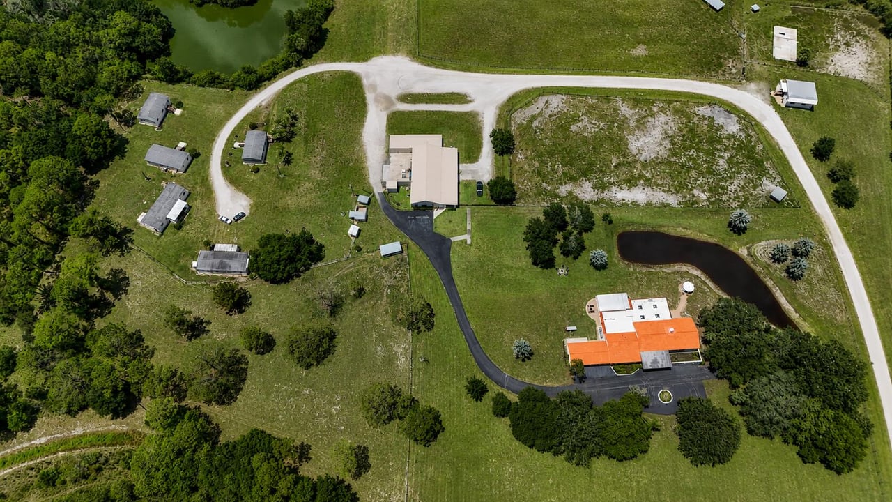 Luxury ranch and equestrian property with acreage in Okeechobee Florida