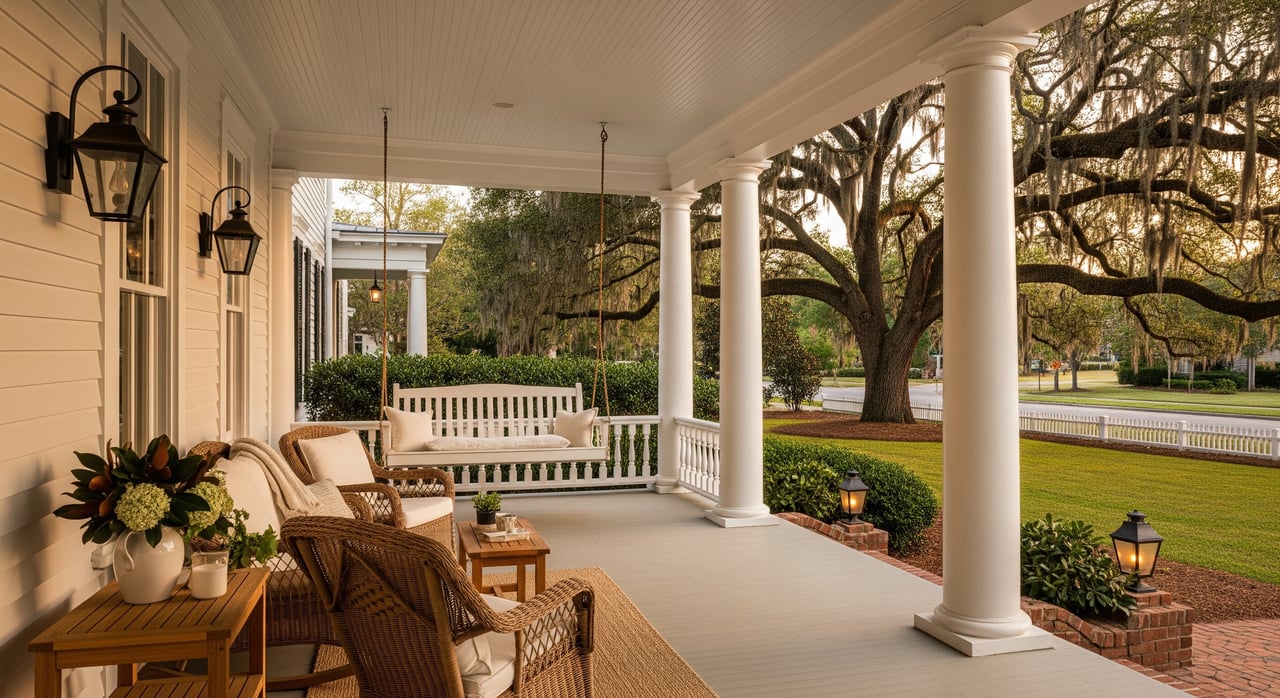 Front-Porch Living In Madison, Georgia cover