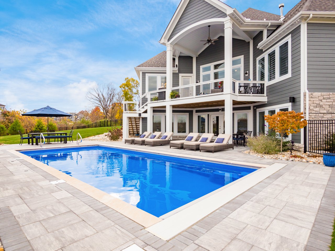 Luxury Delaware County Home with swimming pool