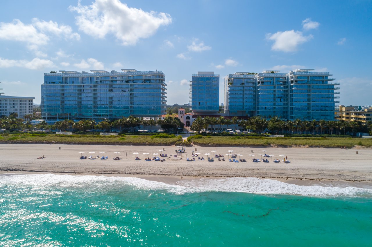 Four Seasons at The Surf Club Miami luxury oceanfront represented by Jeff Miller, top realtor in Miami specializing in high-end real estate