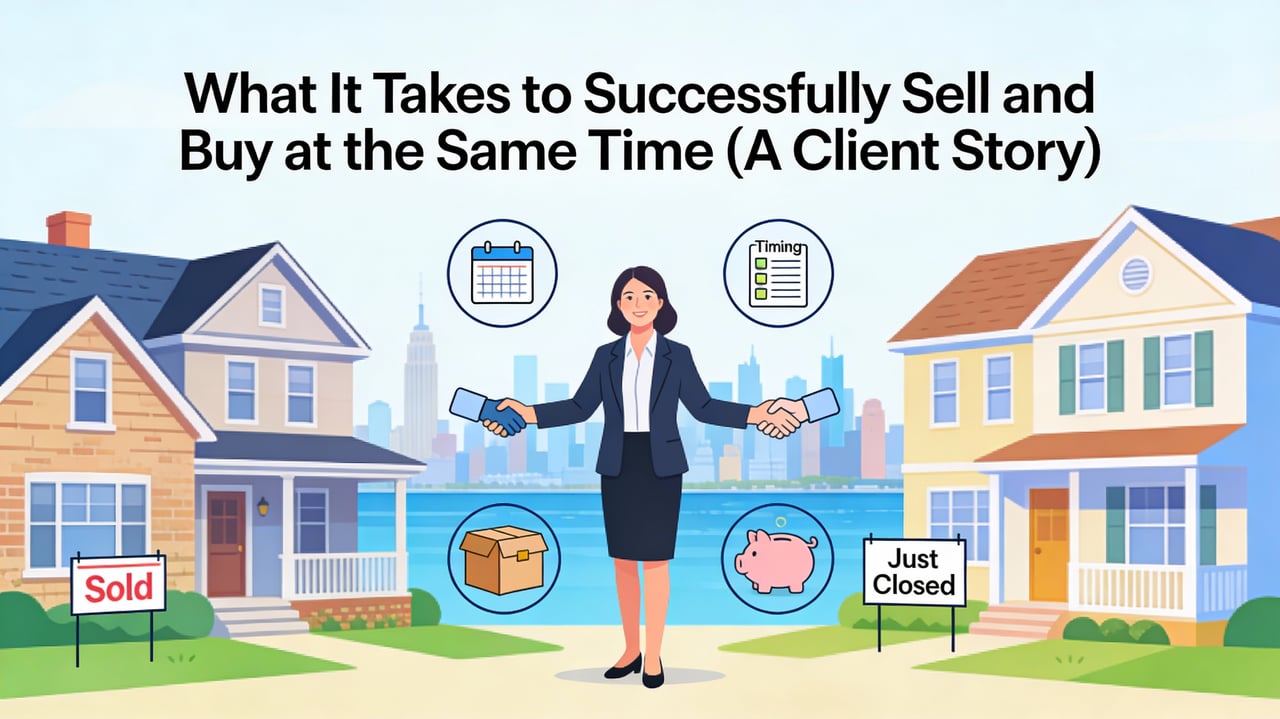 What It Takes to Successfully Sell and Buy at the Same Time (A Client Story)