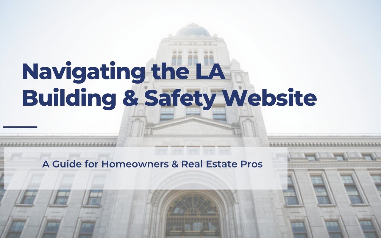 How to check building permits on the LA Department of Building and Safety website - Los Angeles homeowner guide